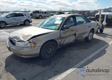 2003 Buick Century Custom from USA, damaged, VIN 2G4WS52JX31248882